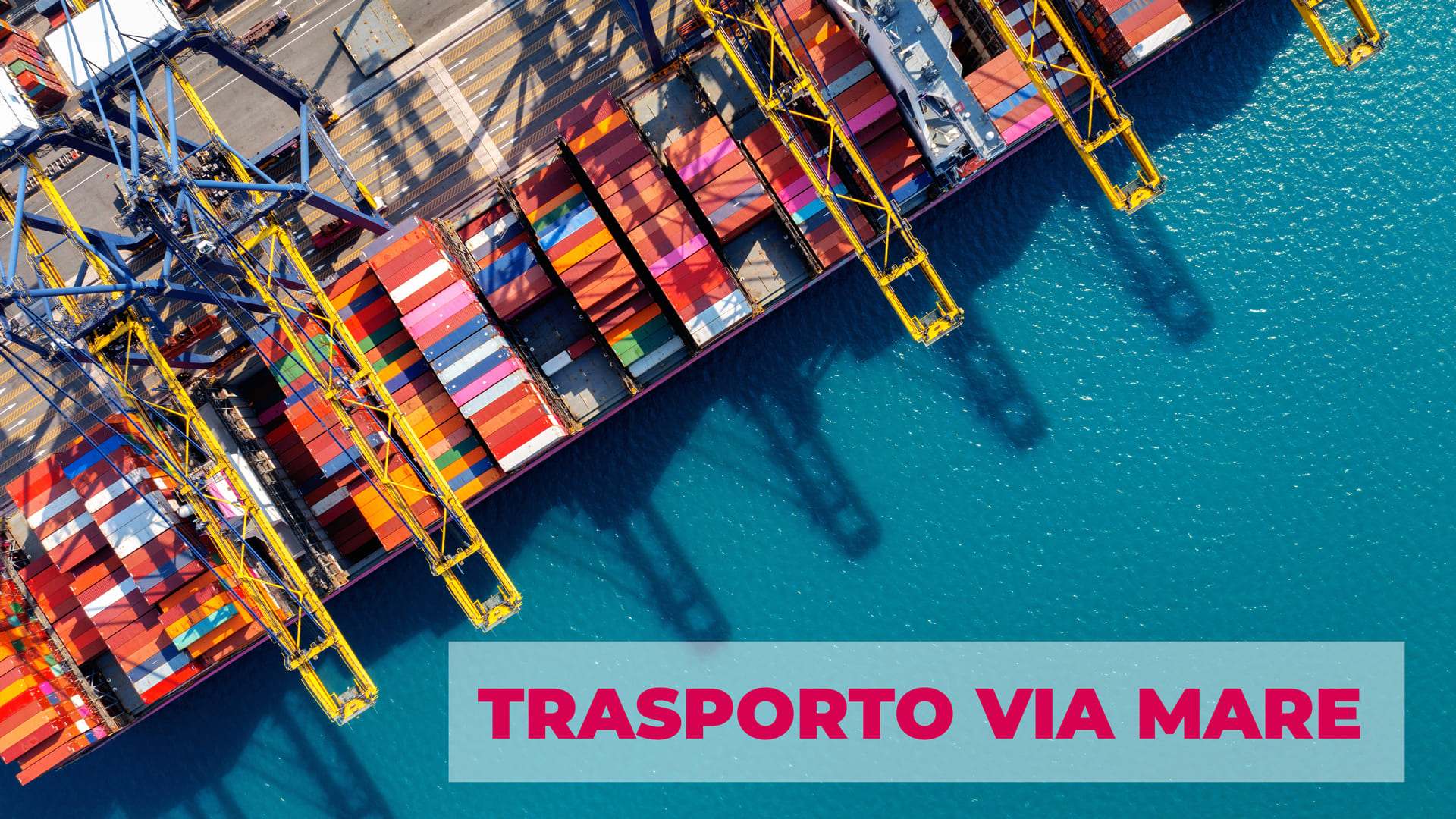 Trasporto merce via mare